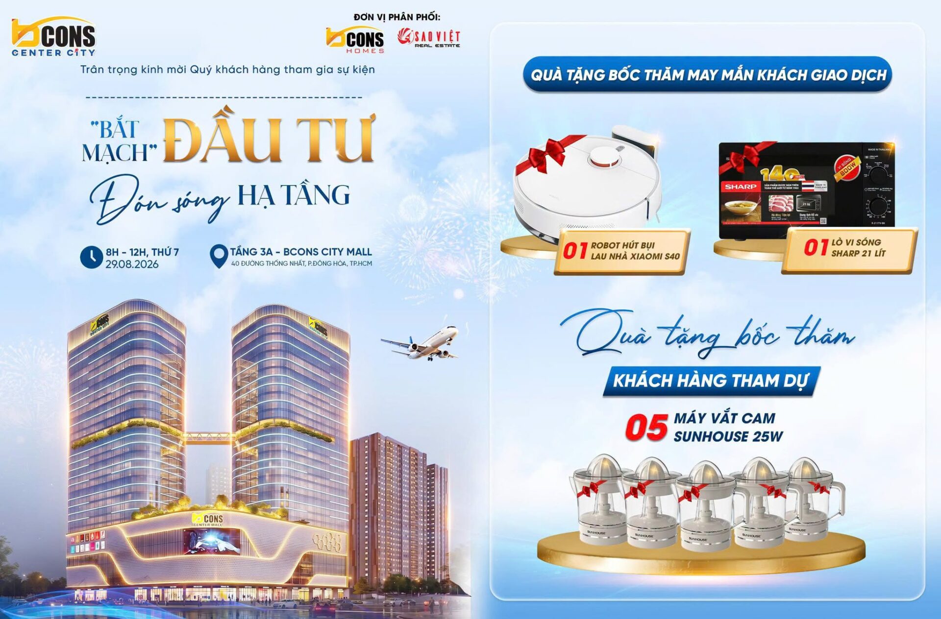 Bcons Center City Bắt Mạnh Đầu Tư – Bứt Phá Dòng Tiền