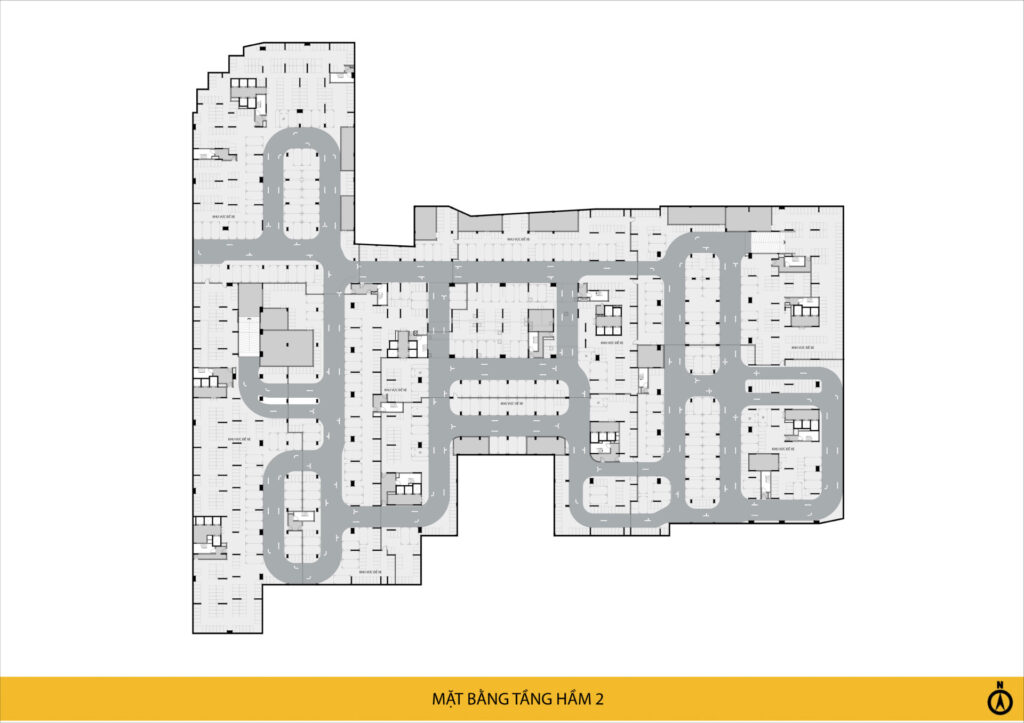 MẶT BẰNG HẦM 2